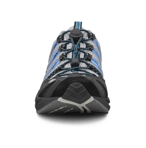 Dr. Comfort Men's Athletic Performance Shoes Metallic Blue 6 E (Wide)