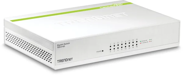 TRENDnet TEG S16D Switch - 16 Ethernet Ports