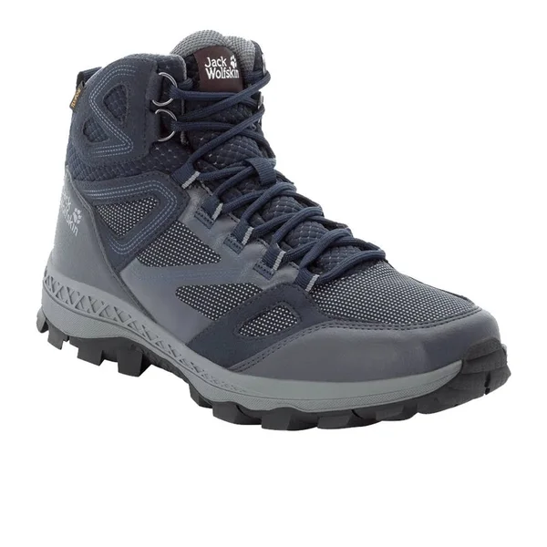 Jack Wolfskin Downhill Texapore Mid Walking Boots - Blue - EU 42.5, UK 8.5