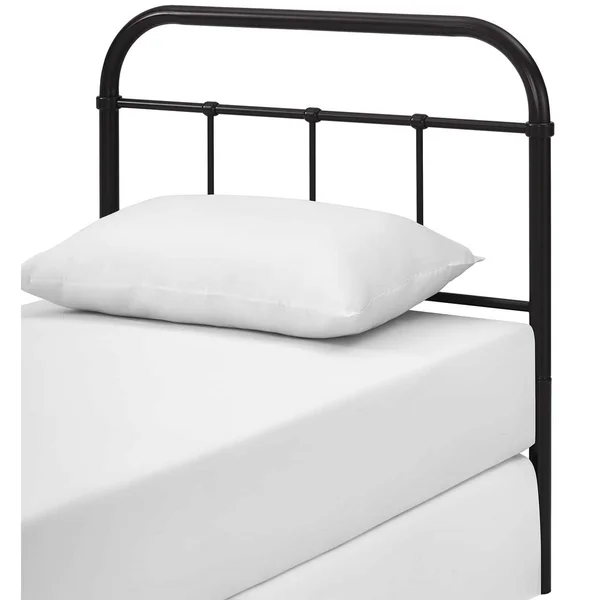 Lomita Classic Twin Size Brown Metal Headboard