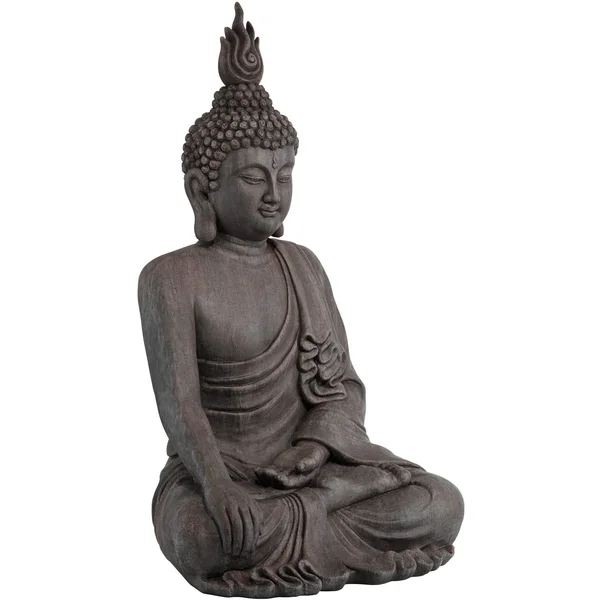 John Timberland Asian Zen Buddha Outdoor Statue 42x22 High Sitting for Yard Garden Patio Deck Home Entryway Hallway