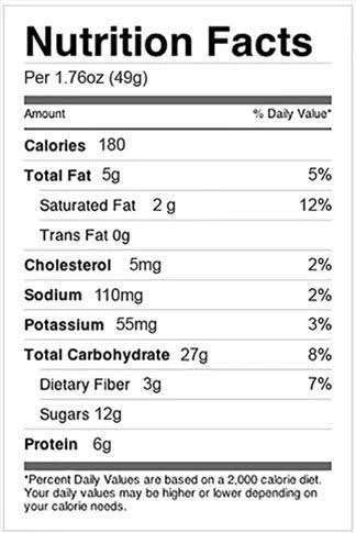 Bonk Breaker Blueberry Muffin Energy Bar - Box of 12