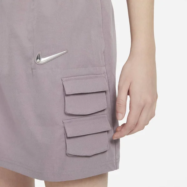 Nike Sportswear Swoosh Women's Skirt in Purple - Size: Xs, CZ8907-531