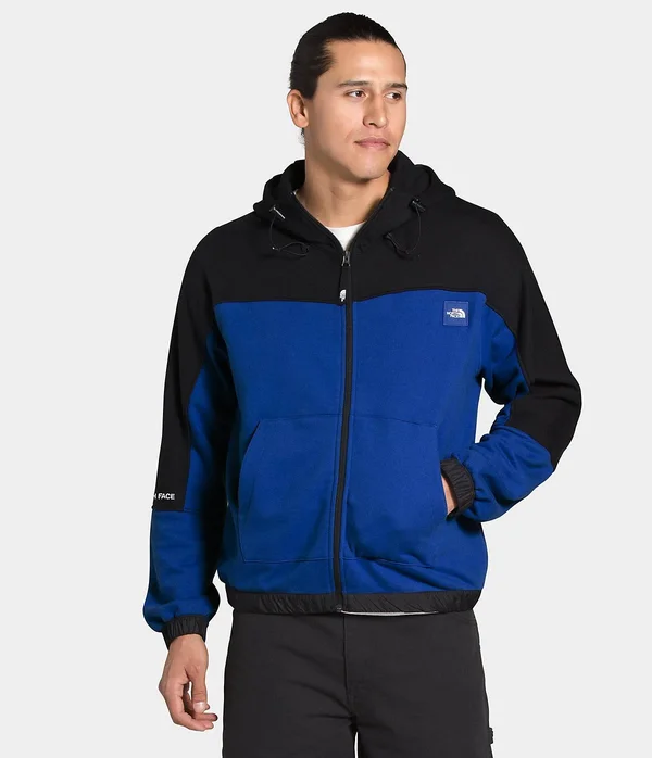 The North Face Geary Full-Zip Hoodie - Men's TNF Blue/TNF Black - L