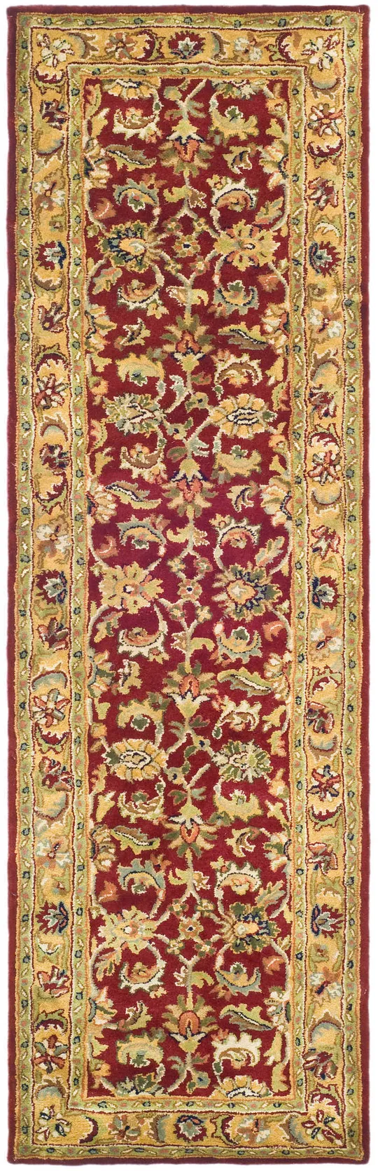 Safavieh Classic CL758C Red, Gold Rug 2&3x22 x 12& Runner
