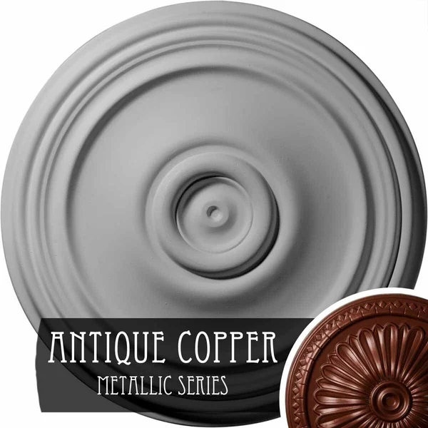21 inchod x 1 1/4 inchp Reece Ceiling Medallion (Fits Canopies Up to 6 3/4 inch), Hand-Painted Night Shade