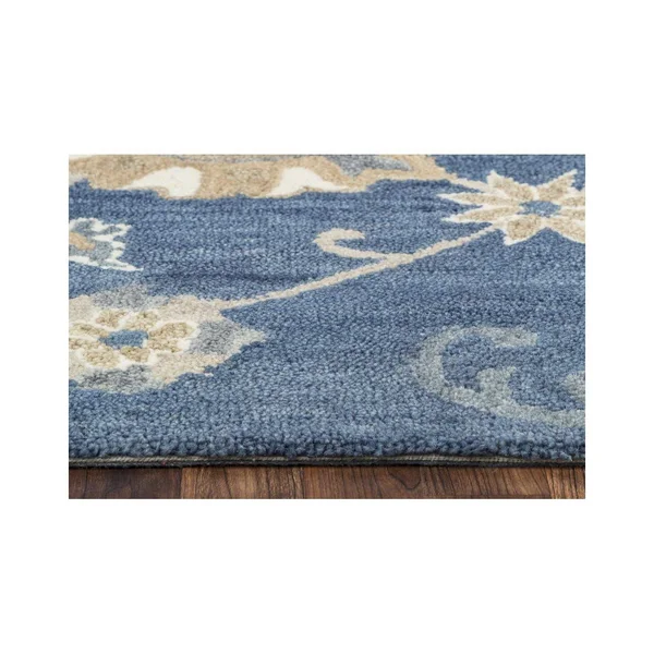 Rizzy Leone LO9985 Blue Rug 8& x 10&