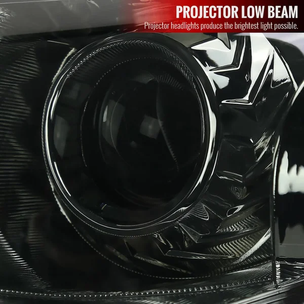 Spec-D Tuning 2LHP-ALT13G-GO Smoked Lens Sedan Projector Headlights for 2013-2015 Nissan Altima