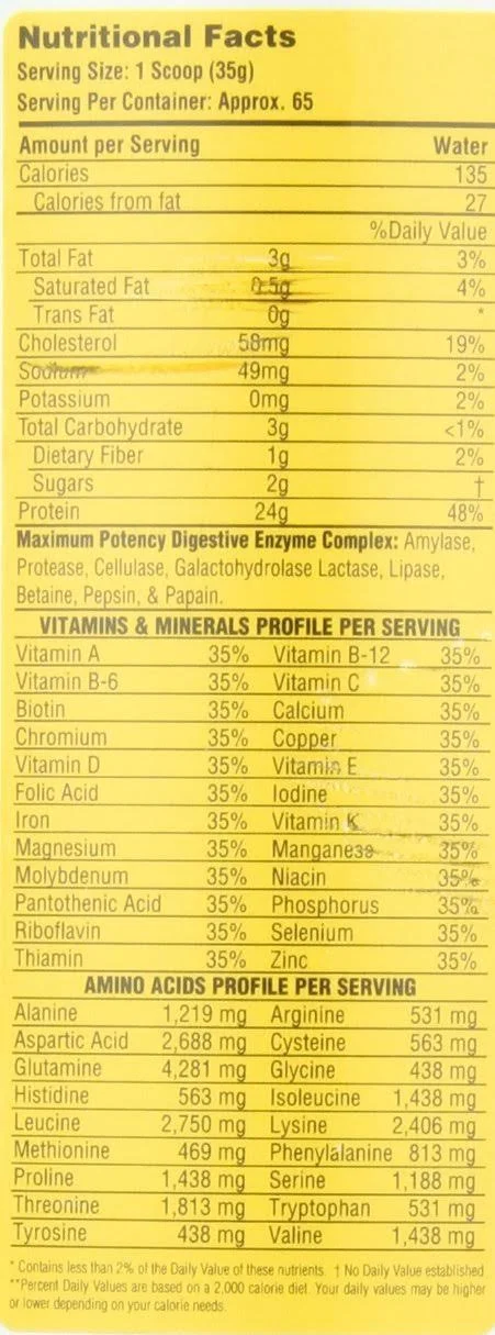 Metabolic Nutrition Protizyme 5 lbs - Peanut Butter Cookie