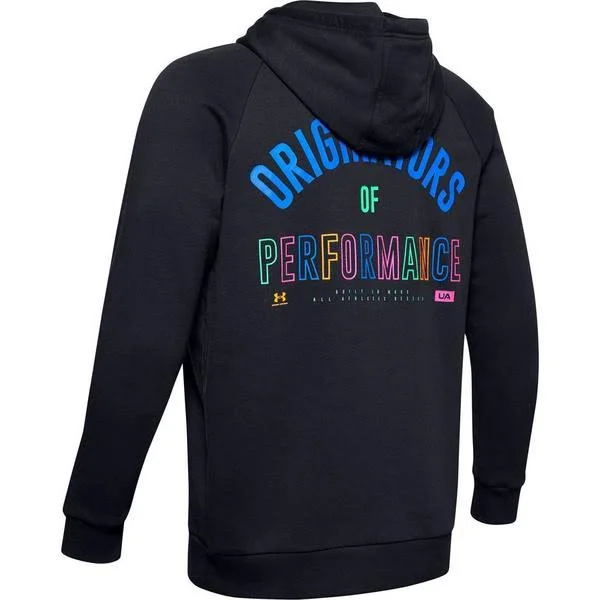 Under Armour Men's Rival Fleece Hoodie - Black
