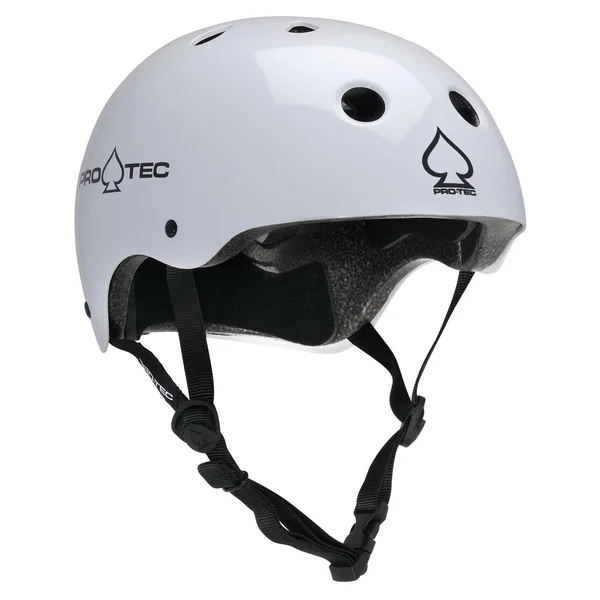 Pro-Tec Old School Certified Helmet - Gloss White Small
