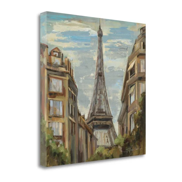 Tangletown Fine Art A Moment in Paris I by Silvia Vassileva Giclee Canvas Print