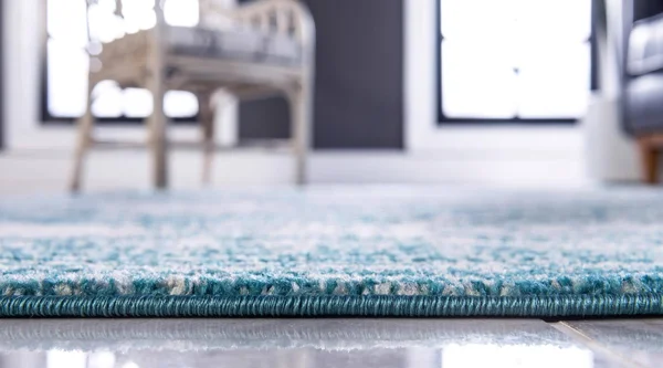 Dover 7x10 Turquoise Blue Bohemian, Geometric Area Rug
