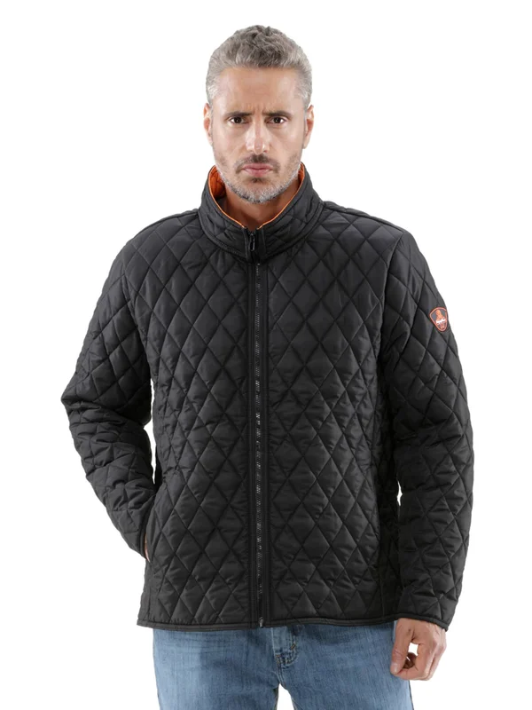 Refrigiwear 8705RBLK4XL Insulated Jacket - Unisex, 4XL, Black, 25x22 L