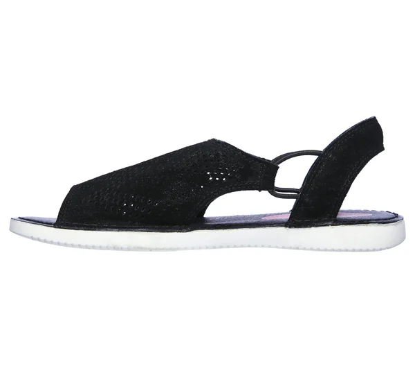 Skechers Women's Bobs Saga Sandals - Black, 8.0