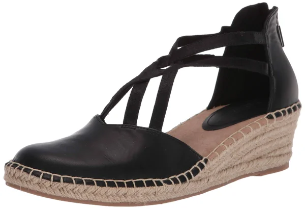 Kenneth Cole Reaction Clo Elastic Wedge 7 Women's Black
