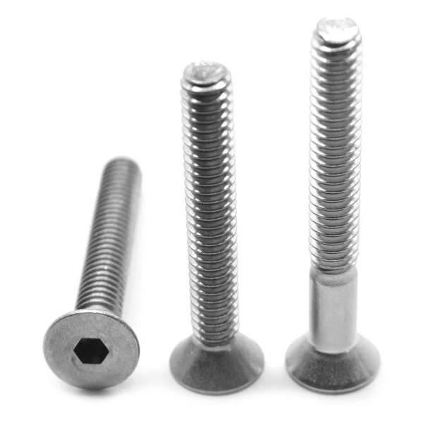 5/16x22-24 x 3/4x22 (FT) Fine Thread Socket Flat Head Cap Screw Alloy Steel Zinc Plated Pk 1500