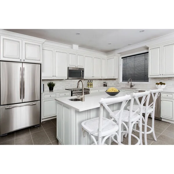 Sunny Wood RLW2436DC-A Riley 33-1/2x22 Wide x 36x22 High Single Door Corner Wall Cab White