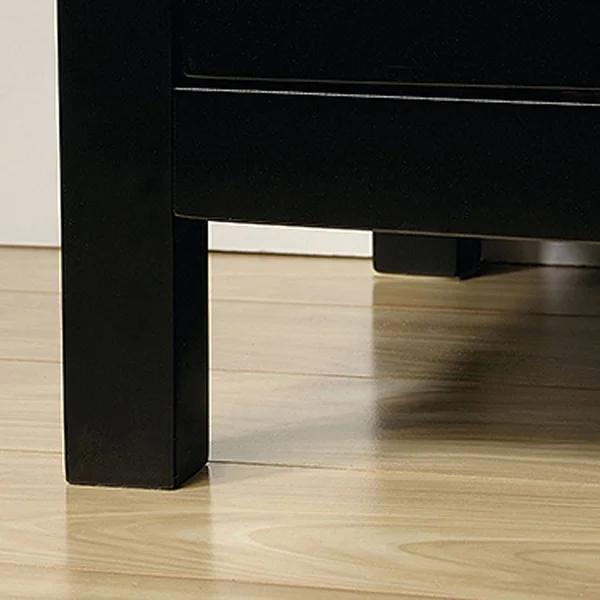 Sauder Palladia Accent Curio Cabinet - Black