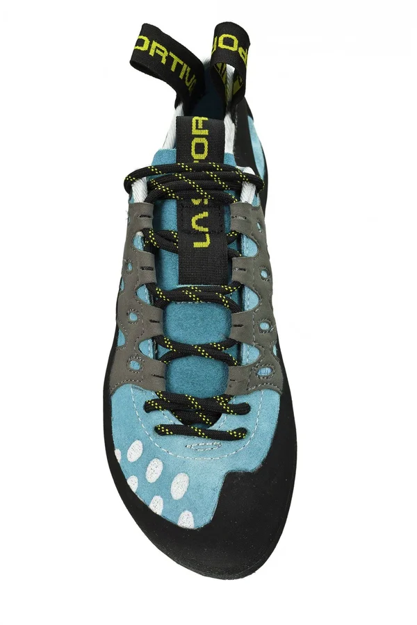 La Sportiva Tarantulace Blue, Womens Climbing Shoes, Size US 3 - Color Turquoise