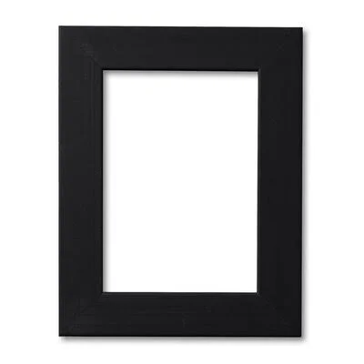 Bold Legacy Picture Frame Furniture Pipeline Llc Color: Black, Picture Size: 6x22 x 9x22