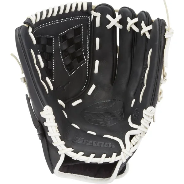 Mizuno MVP Prime SE 12.5x22 Fastpitch Softball Glove: Gmvp1250psef6 Black, Red