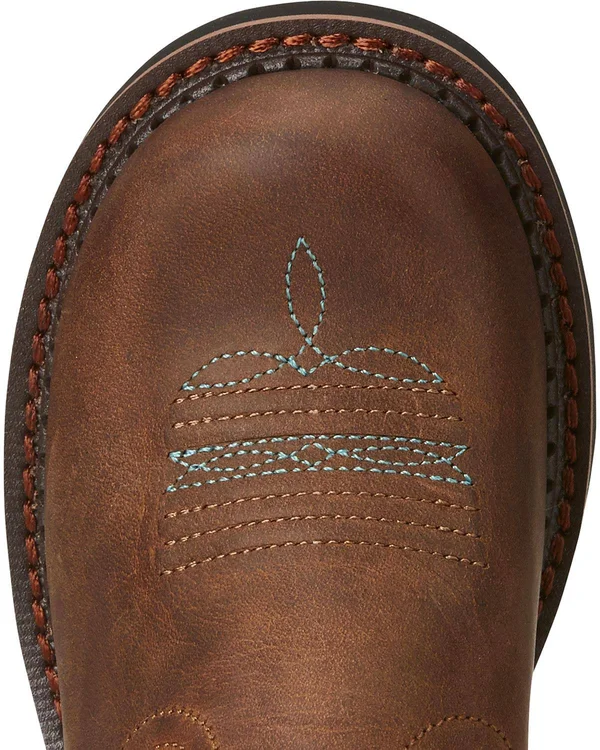 Ariat Kids Probaby Distressed Brown 4.5, M
