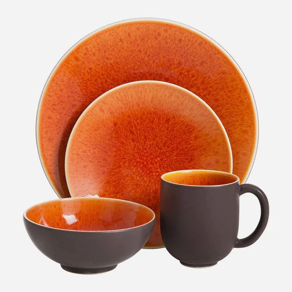 Jars Ceramics Tourron Natural Orange Rice Bowl - Orange