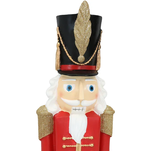 Sunnydaze Decor 37 in. Kristoff The Nutcracker Soldier Christmas Decor (Set of 2)