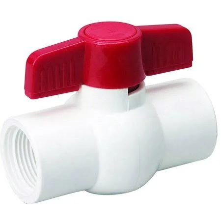 Bu0026K Mueller 107-136/hc Ball Valve Sch40 PVC 1-1/4Ips(pack of 2)
