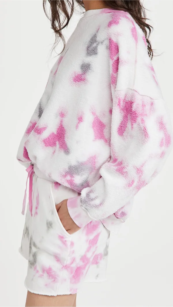 Free People Sweaters, Free People Kelly Washed Tie Dye Sweatshirt Set, Color: Pink, Size: M, Studiostyles20&s Closet