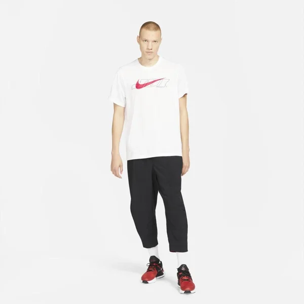 Nike Sport Clash Men's Short-Sleeve Training Top in White - Size: Small, CZ7718-100