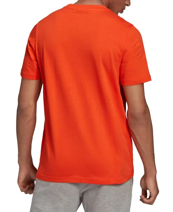 Adidas Men's Originals Trefoil Outline Tee - Energy Orange