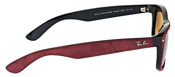 Bordeaux Sunglasses by Ray-Ban - Bordeaux & Brown Gradient Textured