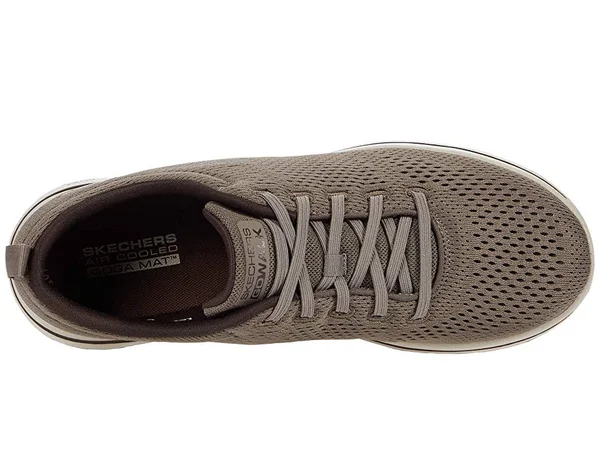 Skechers Men's GOwalk 5 - Warwick Walking Shoes, Khaki, 10.0