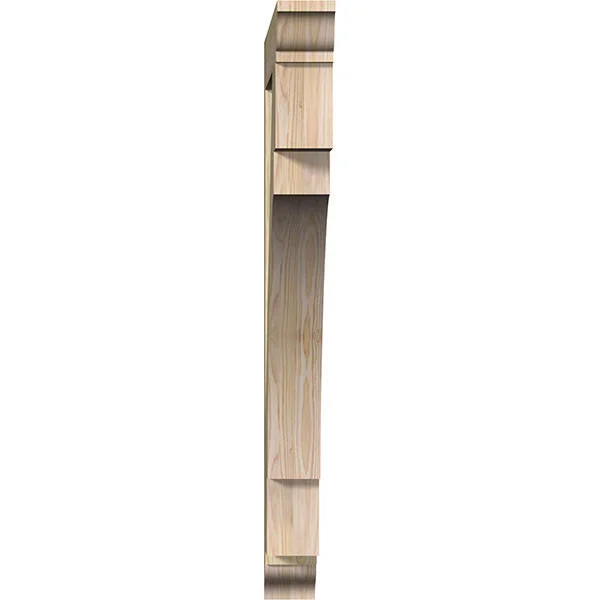 4x22W x 36x22D x 44x22H Merced Traditional Rough Sawn BRACKET - Douglas Fir