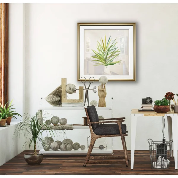 Tropical Botanical I -Framed Giclee Print - 16x16