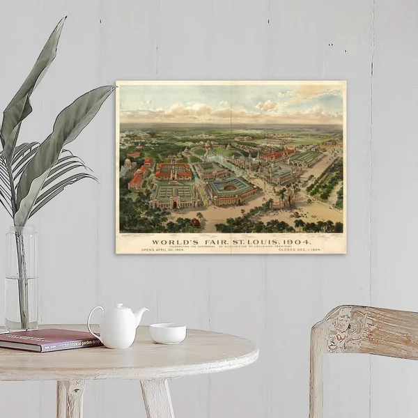 St Louis Worlds Fair, Canvas Wall Art, 24x18, Great Big Canvas