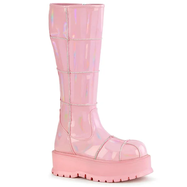 2 inch Platform SLACKER-230 Baby Pink 12, Pink