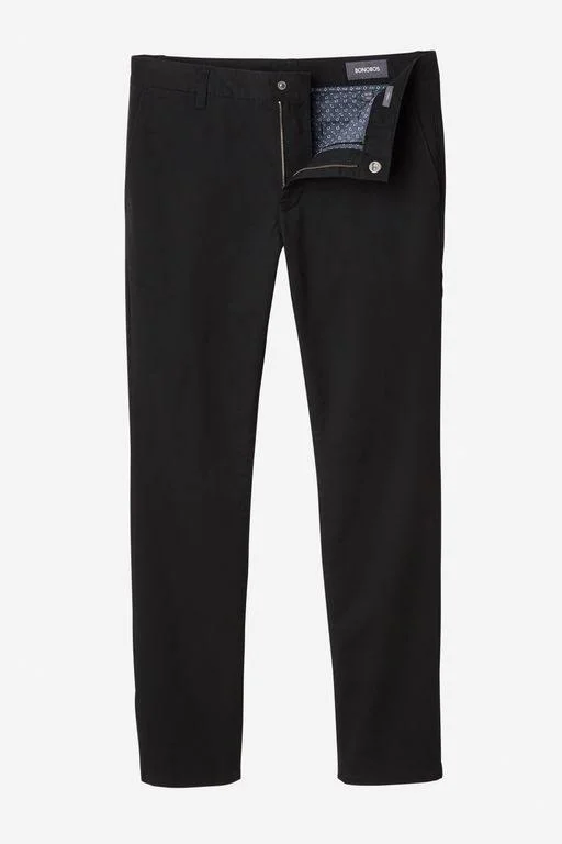 Men's Bonobos Athletic Stretch Washed Chinos, Size 31 x 32 - Black