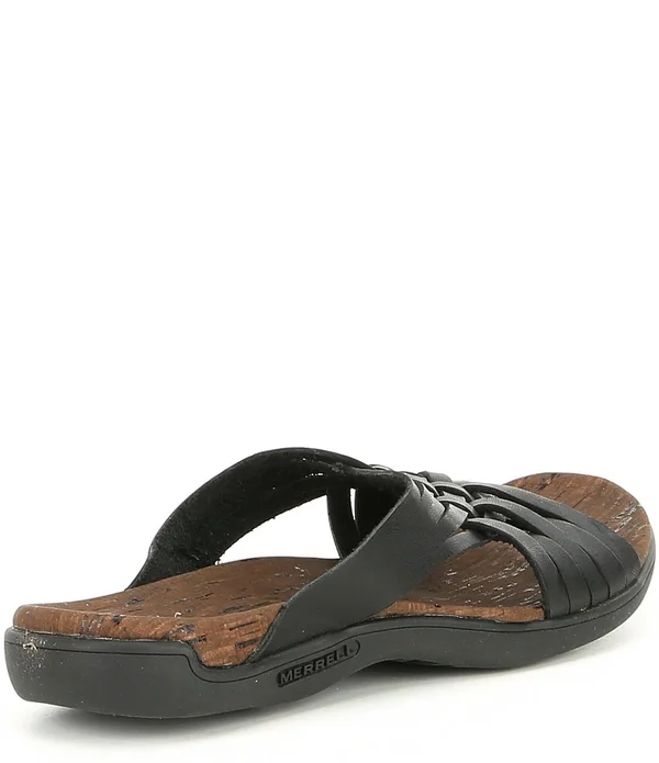 Merrell Women's District Mahana Slide - 11 - Black