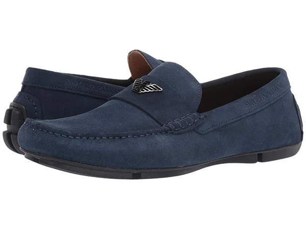Emporio Armani Suede Loafers