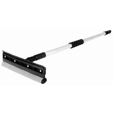 Jegs W1469 Squeegee 36 in. to 60 in. Adjustable Length 10 in. Brush Width Rubber