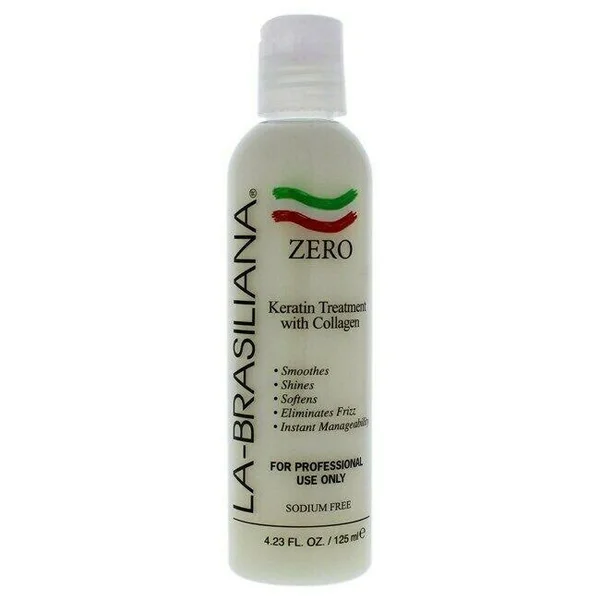 La Brasiliana Zero Keratin Treatment with Collagen: 4.23 oz