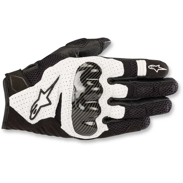 Alpinestars SMX-1 Air V2 Gloves - Black/Yellow - Large