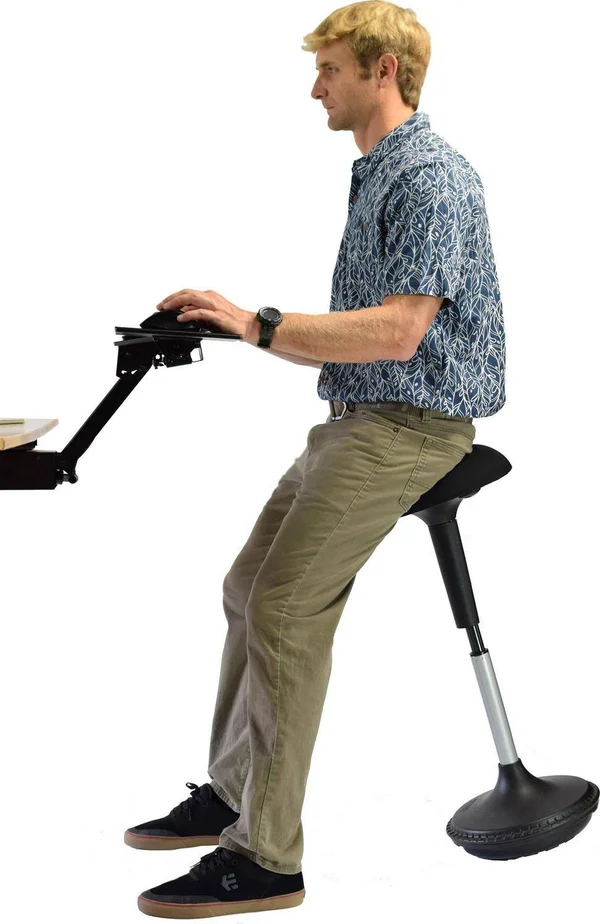 Wobble Stool Standing Desk Balance Chair for Active Sitting. Tall