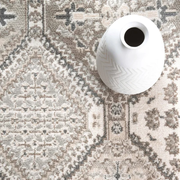 nuLOOM Vintage Tile Becca Charcoal 10 ft. x 14 ft. Area Rug, Grey