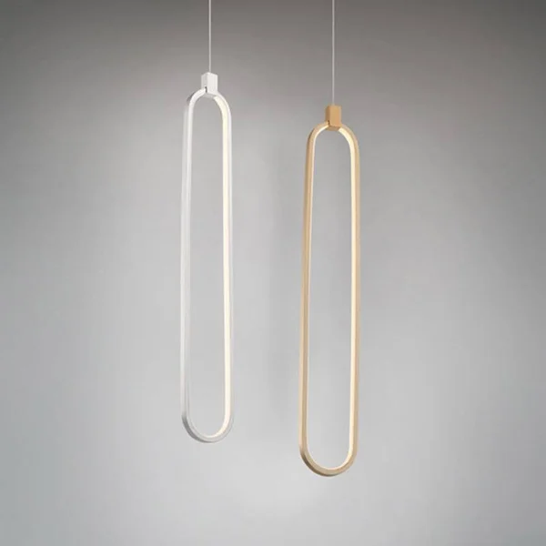 dweLED Charmed LED Pendant Light - Color: - Gold - PD-54901-T24-SG, 2.76 x 1.26 x 1.1 in