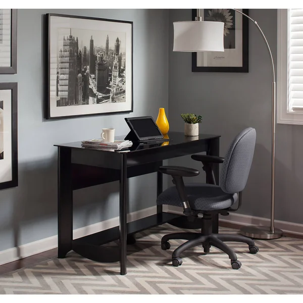 Bush Aero Writing Desk - Classic Black