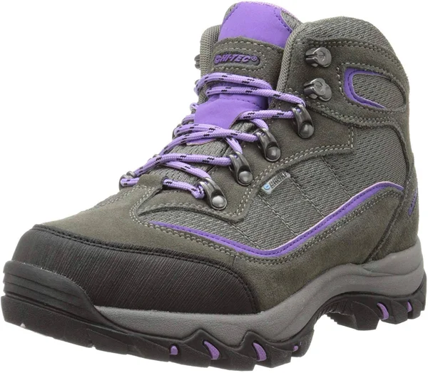 Hi-Tec Women's Skamania Mid Waterproof Hiking Boot - Grey 10